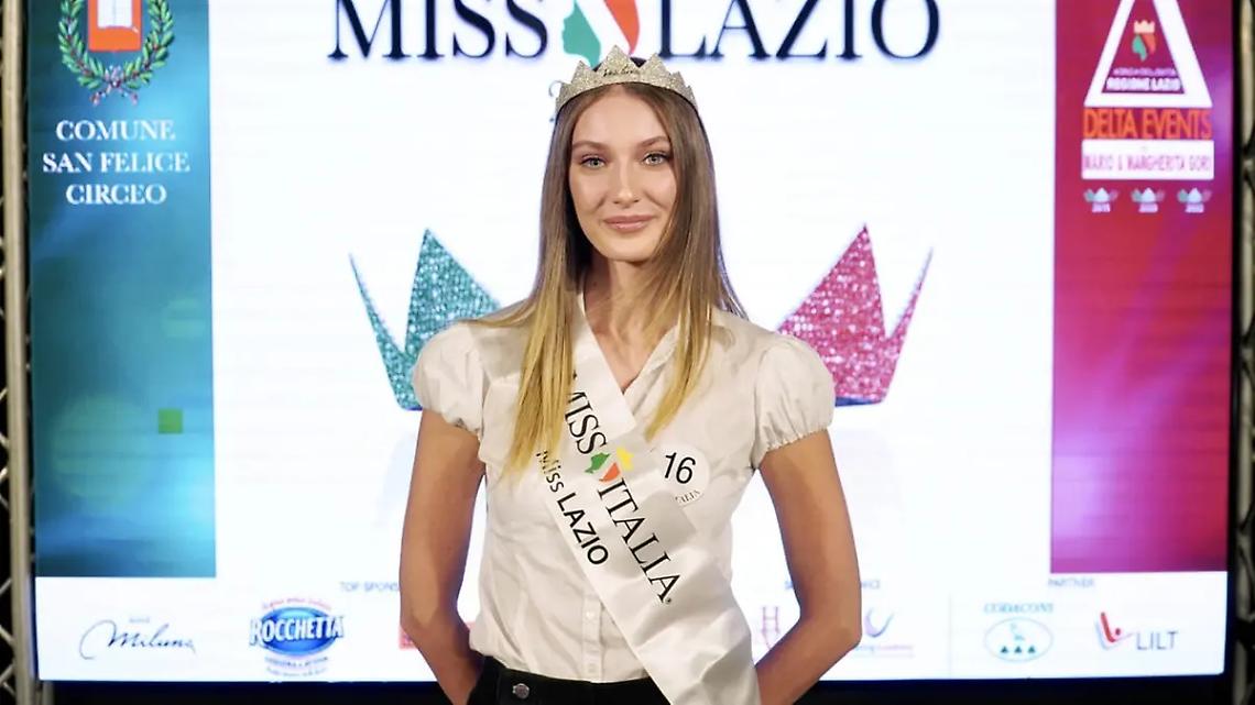 Valentina Beraldo &egrave; Miss Lazio 2025