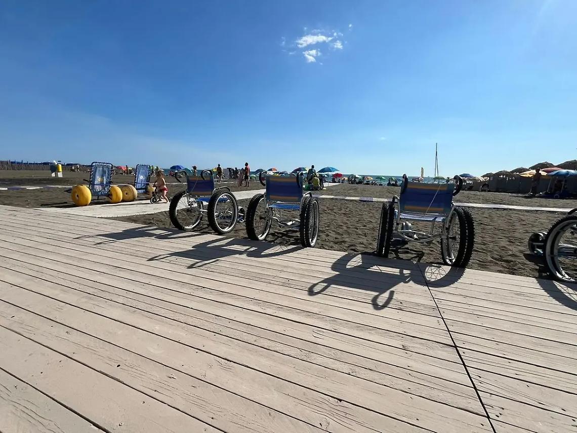 La spiaggia inclusiva rester&agrave; aperta