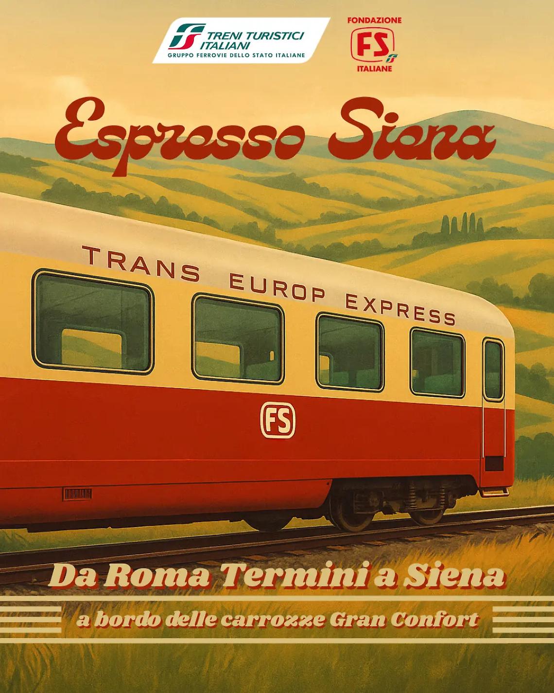 Il treno turistico Espresso Siena far&agrave; tappa anche a Tarquinia