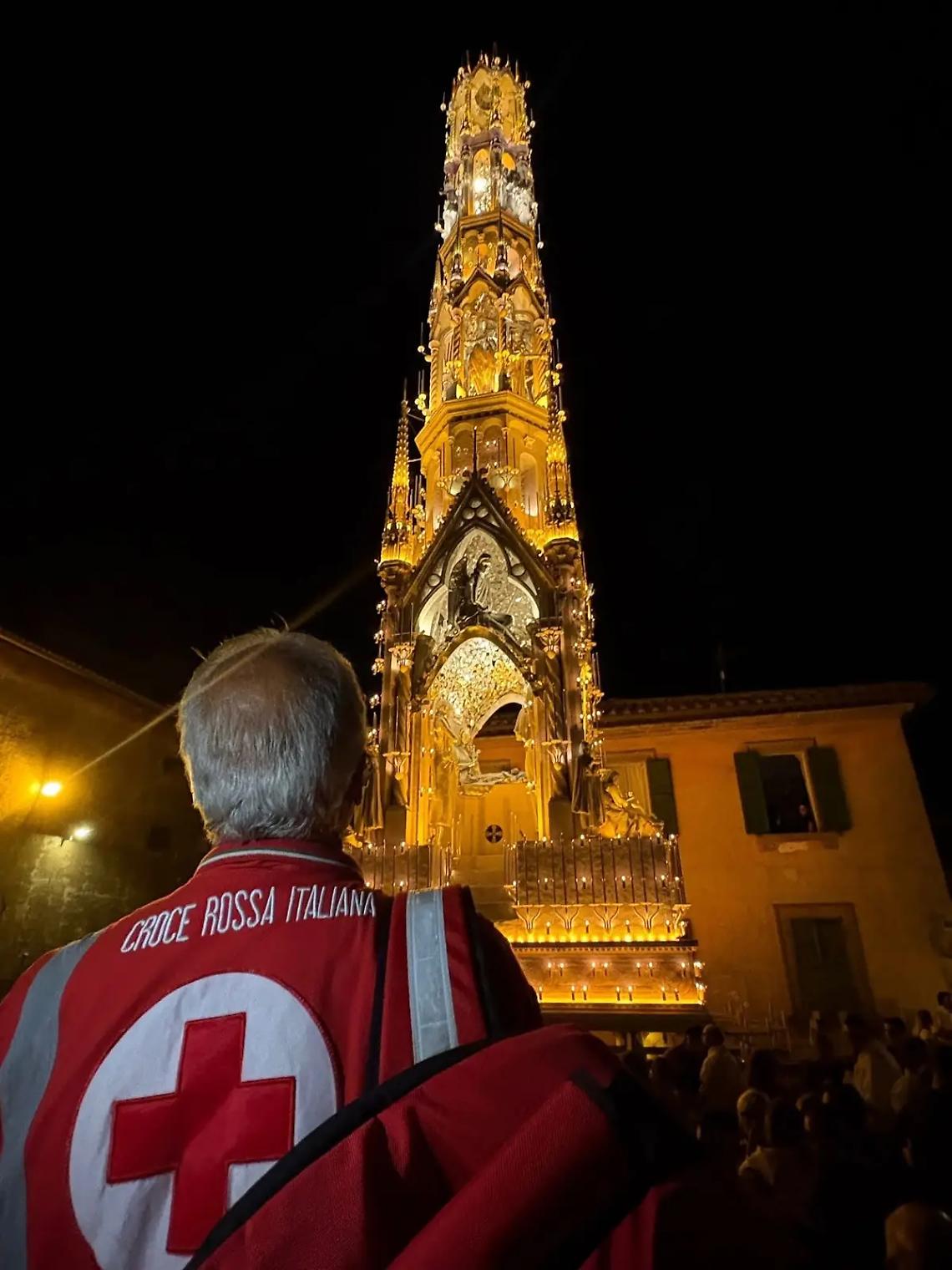 Santa Rosa, in campo la Croce rossa