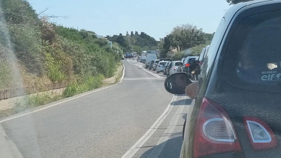 Scontro con feriti a Riva di Traiano