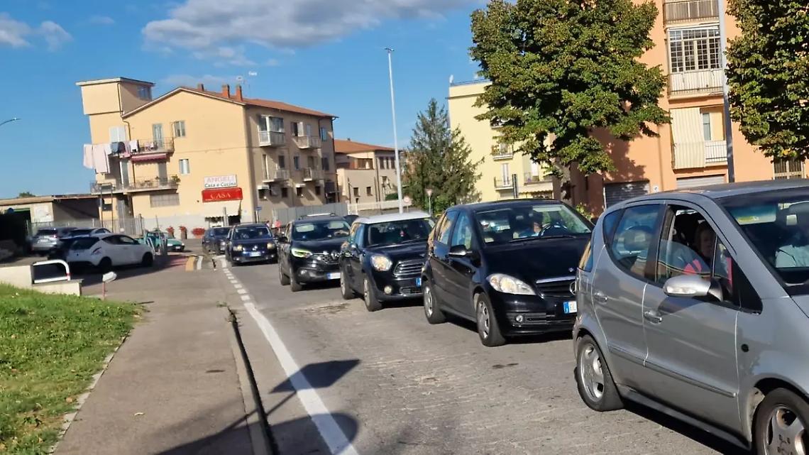 Viterbo: fuga di gas manda in tilt il traffico