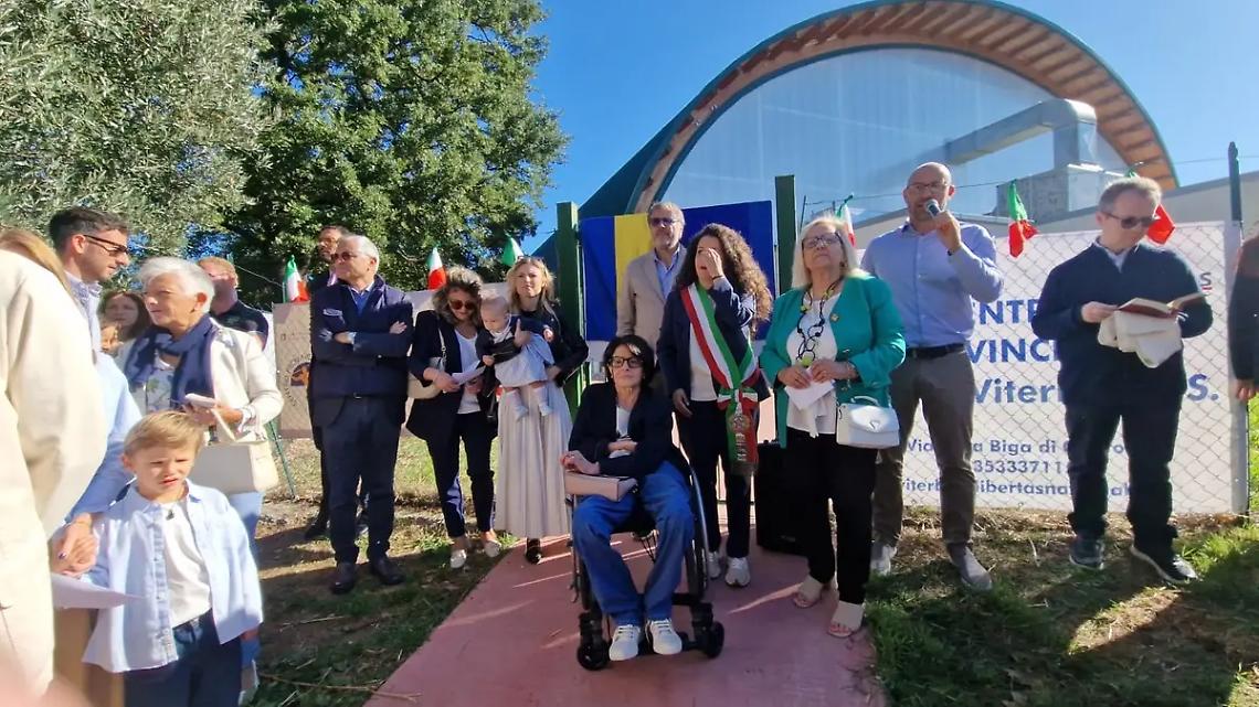 Viterbo, la palestra di Santa Barbara ha preso vita