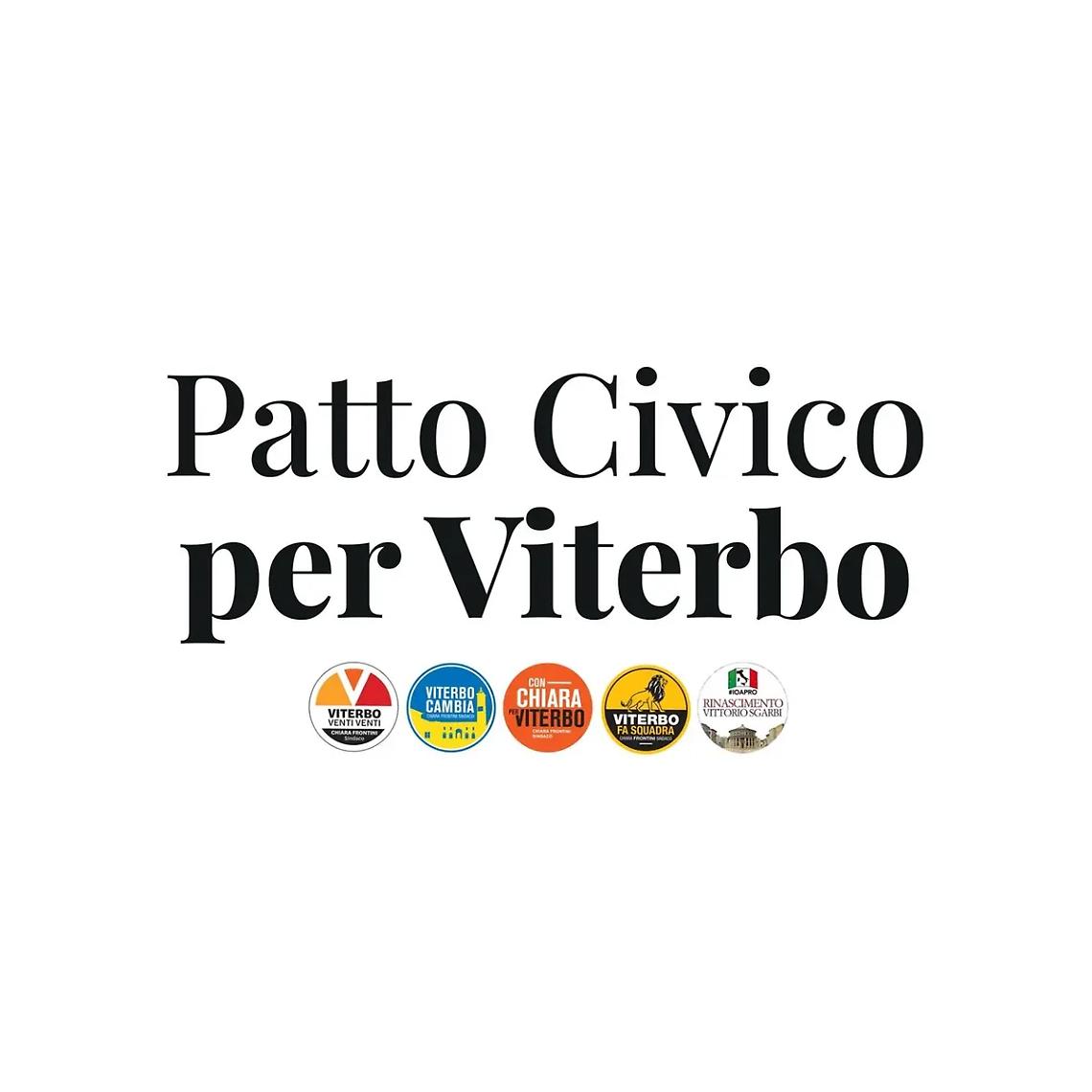 Frontini & Co, &ldquo;nasce&rdquo; il Patto civico per Viterbo
