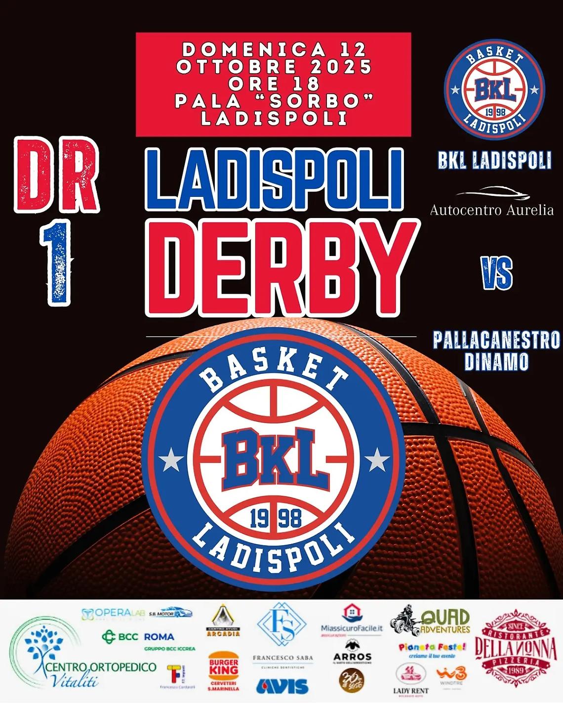 Scocca l&rsquo;ora del derby a Ladispoli: Bkl contro Dinamo