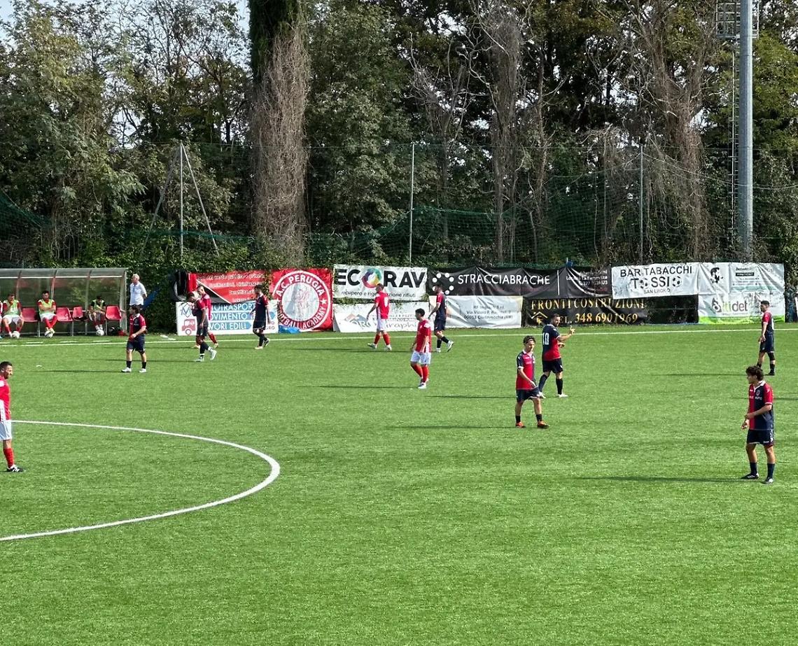 Gol e divertimento al derby Real Tolfa-Virtus Msn: ma &egrave; pari