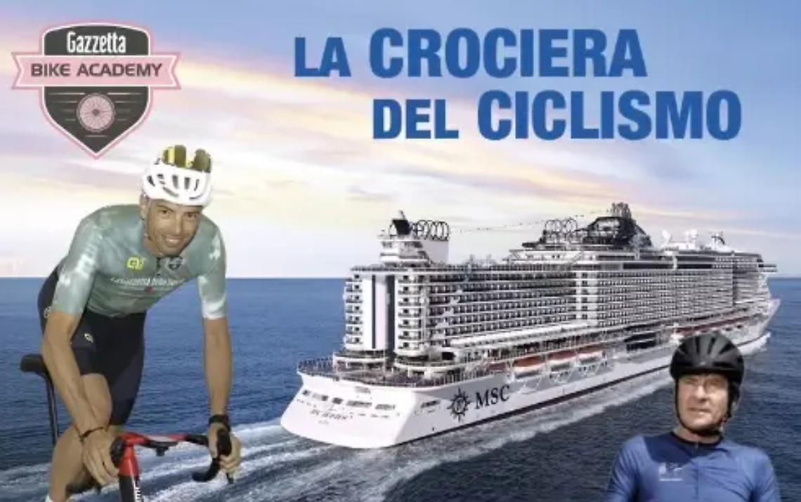 I campioni del mondo Bugno e Ballan a Civitavecchia e sui monti per una pedalata