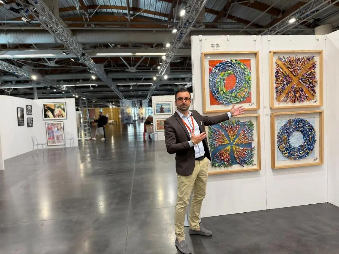 L'orgoglio di Santa Marinella: Michael Fantozzi alla Biennale di Firenze