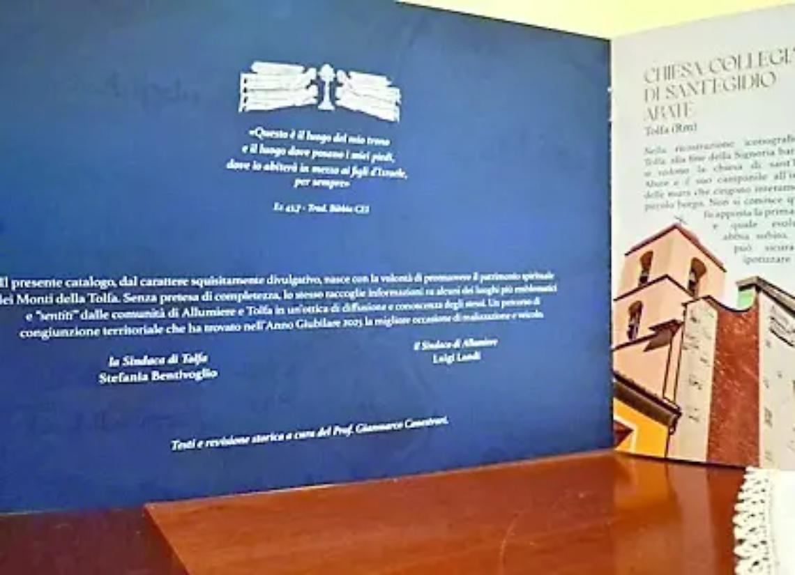 Gianmarco Canestrari e il catalogo dei luoghi di fede dei Monti della Tolfa