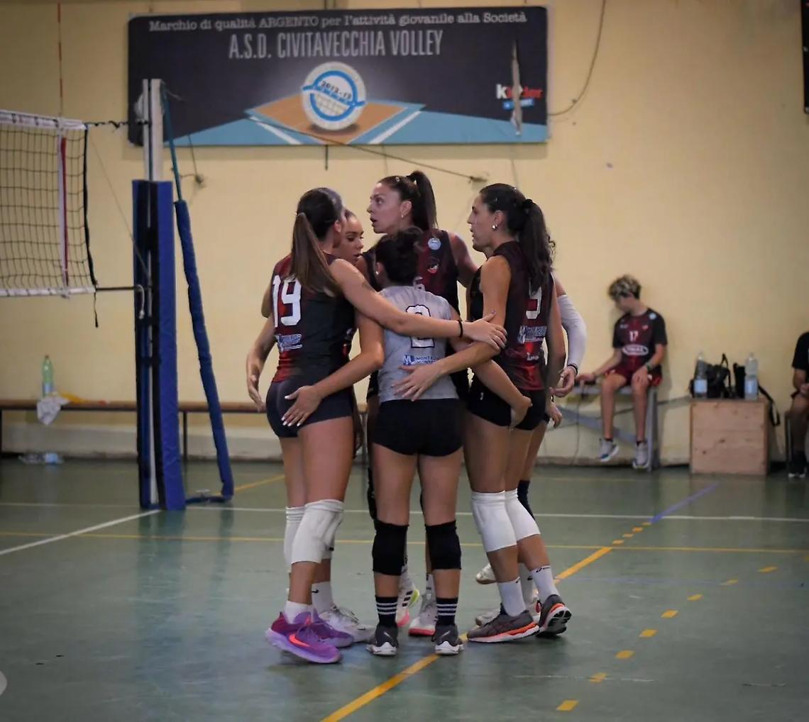 Cv Volley in campo con il giusto spirito