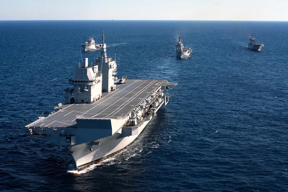 Nave Trieste a Civitavecchia: possibili visite a bordo