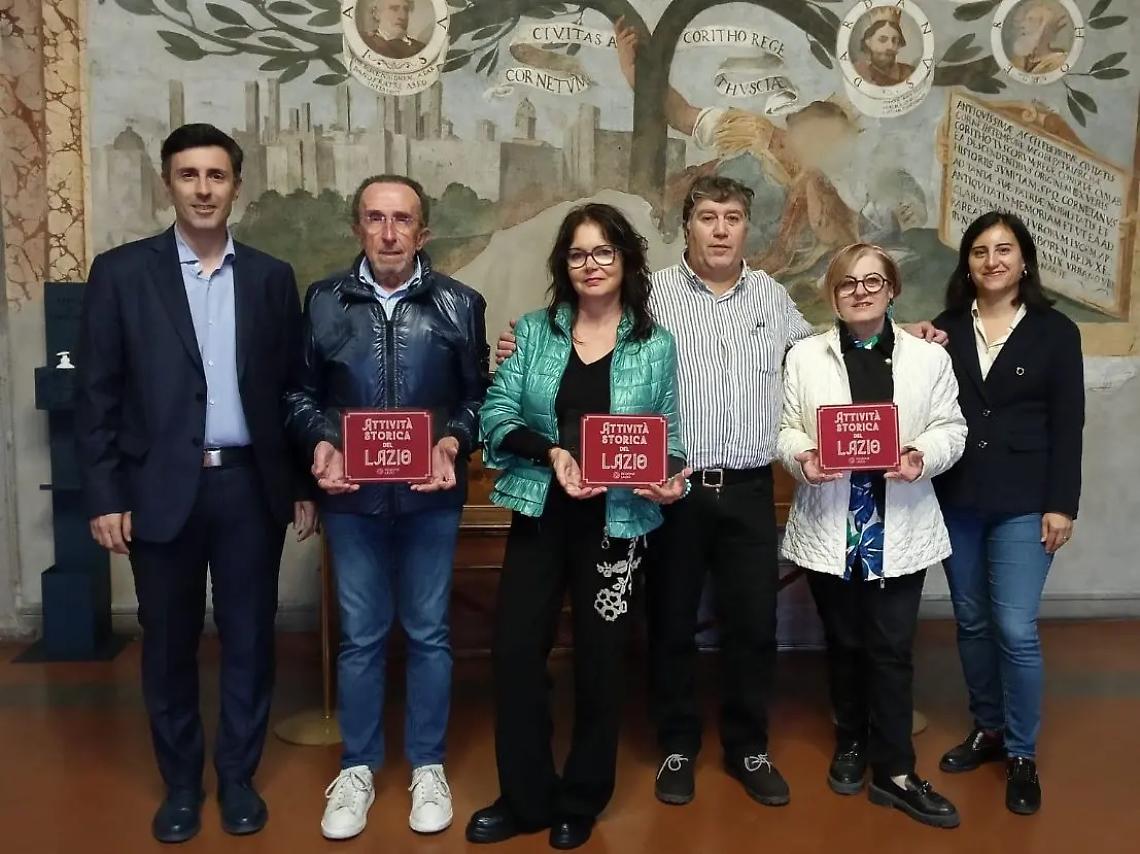 Quattro attivit&agrave; commerciali di Tarquinia premiate come Botteghe storiche