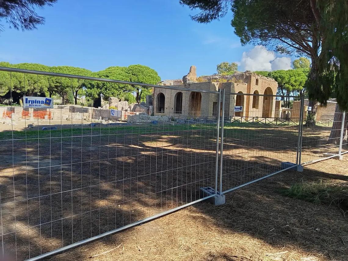 Lavori in corso di consolidamento e restauro: chiuse fino al 30 giugno 2026 le Terme di Traiano
