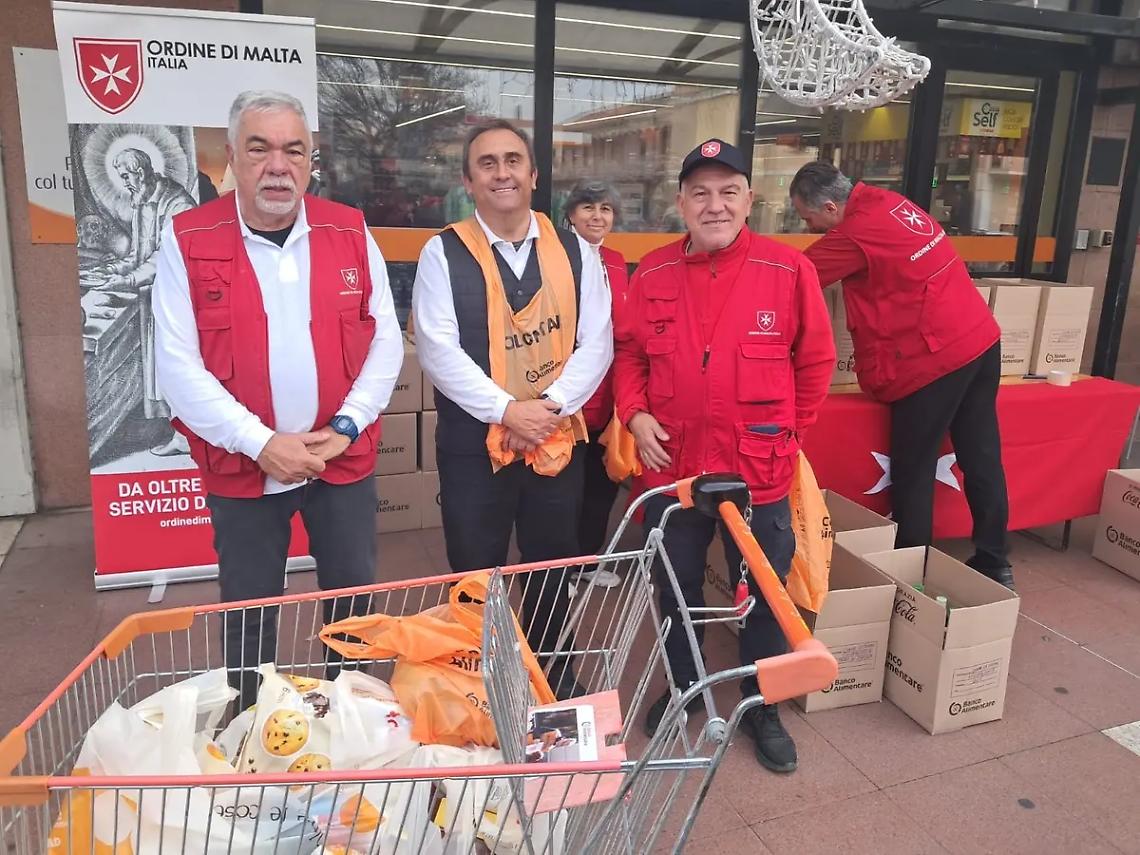 Colletta alimentare, Ordine di Malta in prima linea
