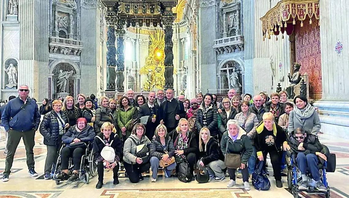 La parrocchia di Nostra Signora di Lourdes incontra Papa Francesco