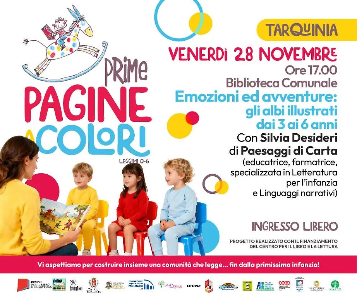 Prime pagine a colori, focus sugli albi illustrati con la formatrice Silvia Desideri