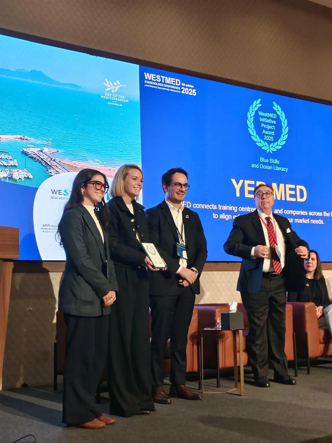 YEP MED vince il WestMED Best Project 2025 Award: l&rsquo;AdSP partner di un successo mediterraneo
