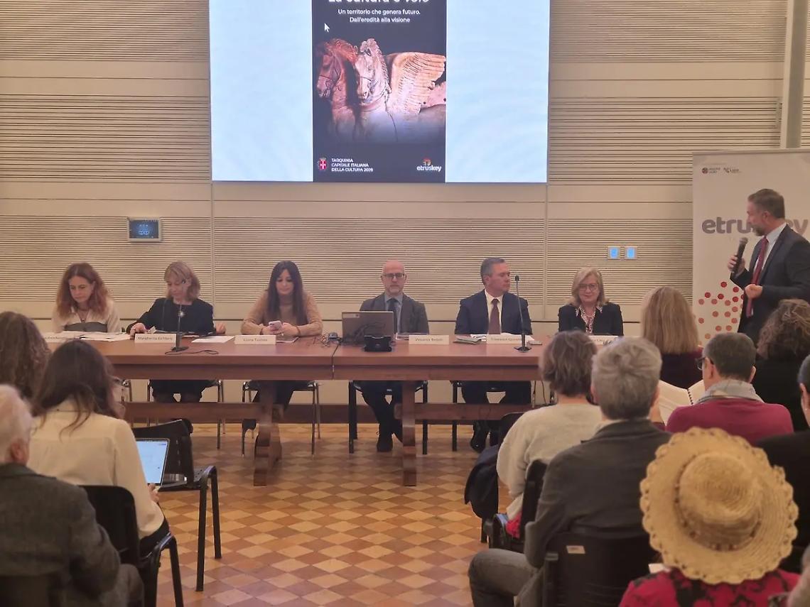 Capitale italiana della cultura 2028, anche Tarquinia presenta il dossier &ldquo;La cultura &egrave; volo&rdquo;