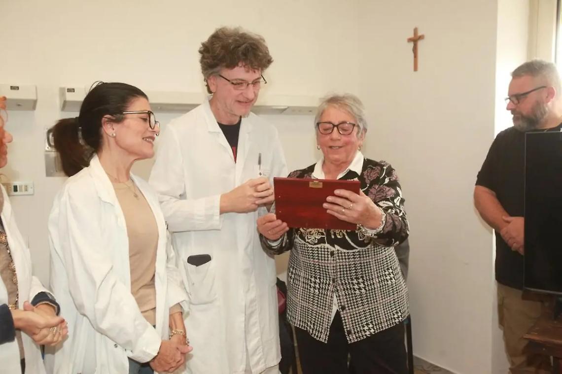 Ospedale Tarquinia, donato un monitor per la sala d&rsquo;attesa del Day hospital oncologico
