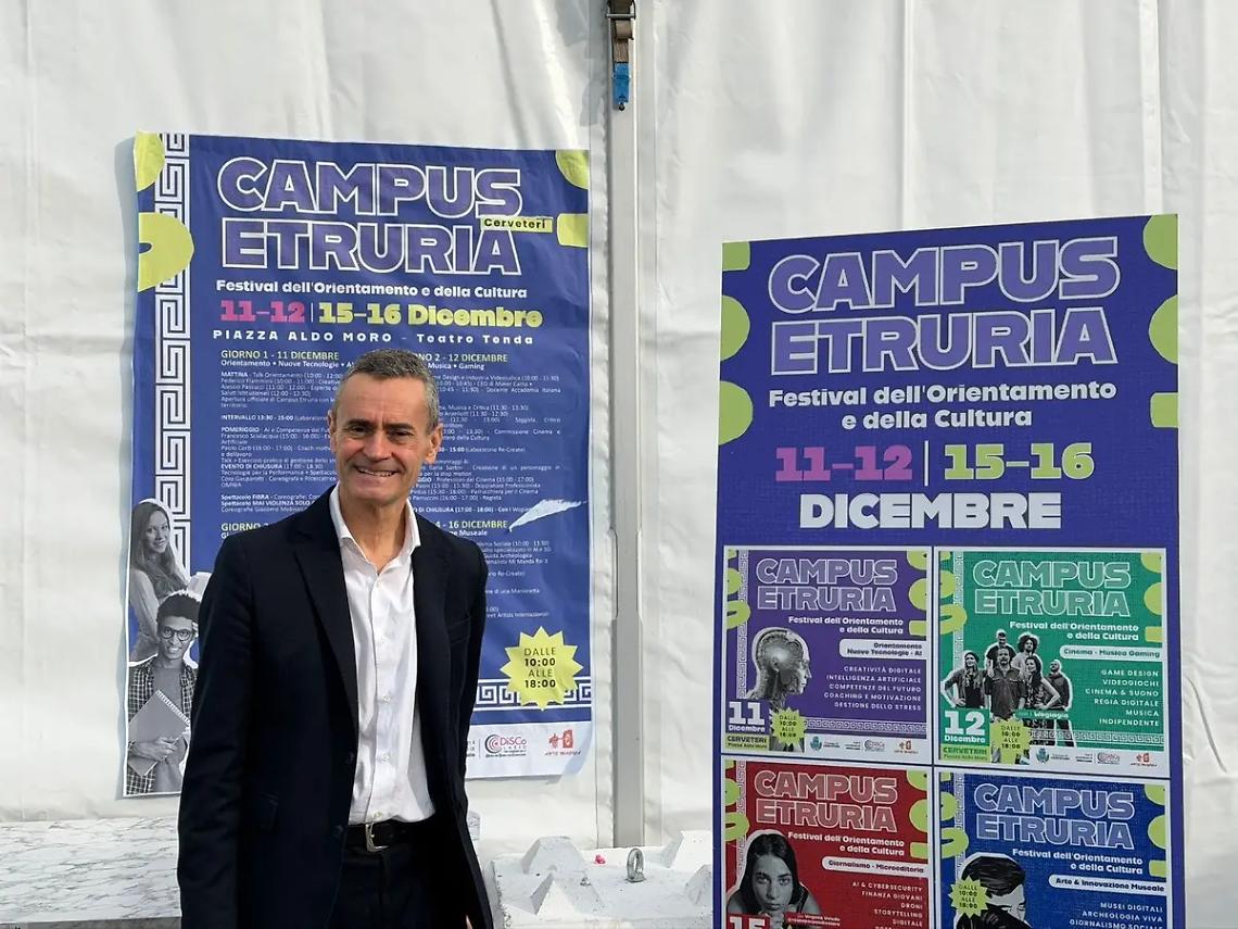 IA: al&ldquo;Campus Etruria&rdquo; la prima guida virtuale per le professioni