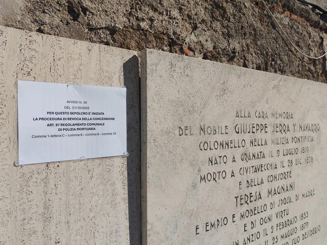 Cimitero monumentale, Galletta rivendica il ruolo del suo esposto