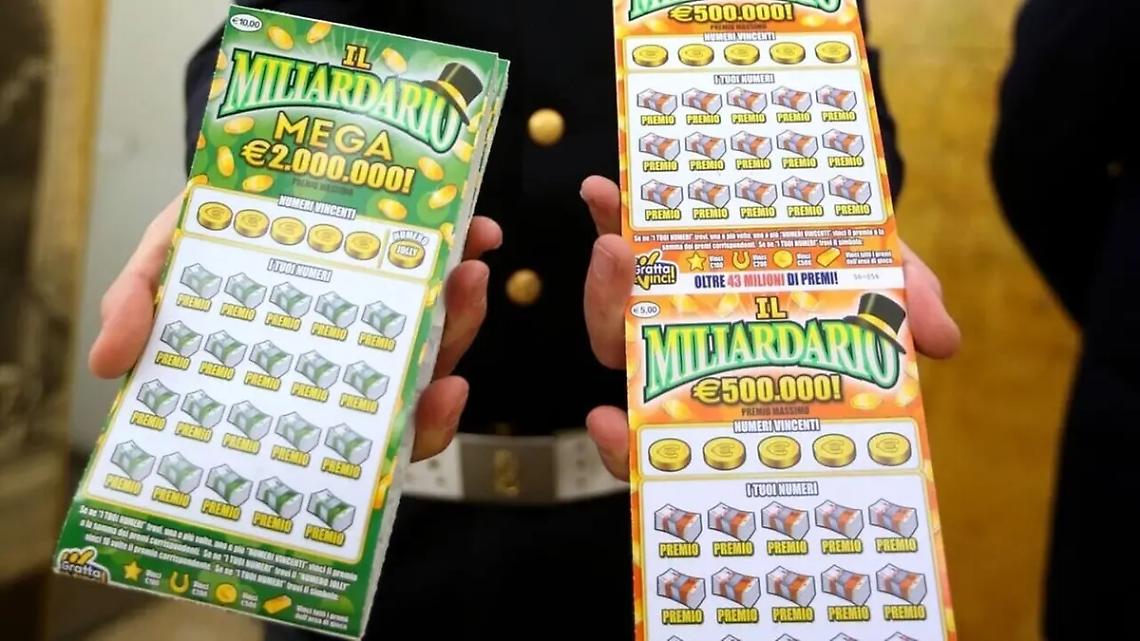 Il gratta e vinci Mega Miliardario New fa esultare Tarquinia: vinti 2 milioni di euro nella ricevitoria di via delle Croci