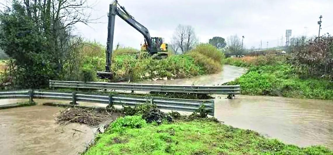 Difesa idraulica in azione tra Ostia e Fiumicino