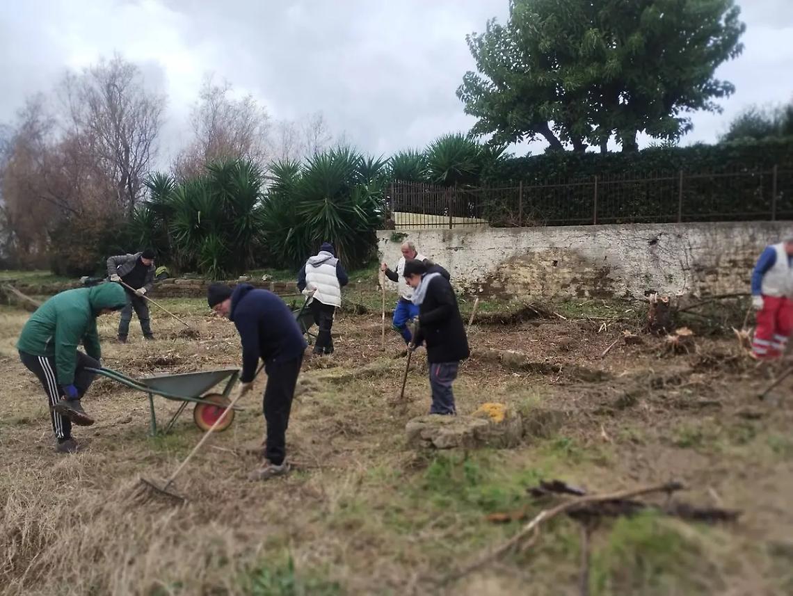 Ripuliti gli scavi delle Guardiole: in azione i volontari del Gatc e la Santa Marinella servizi