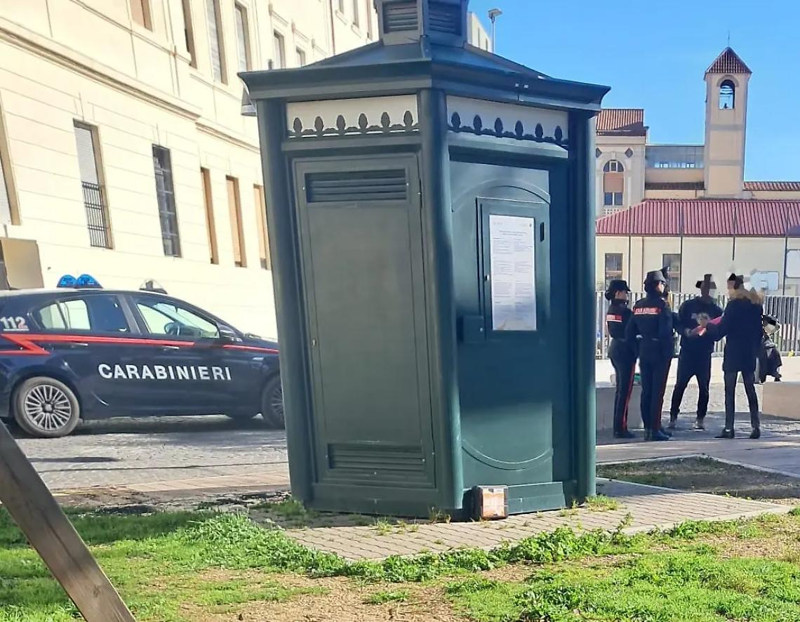 Parco del Pincio trasformato in bivacco