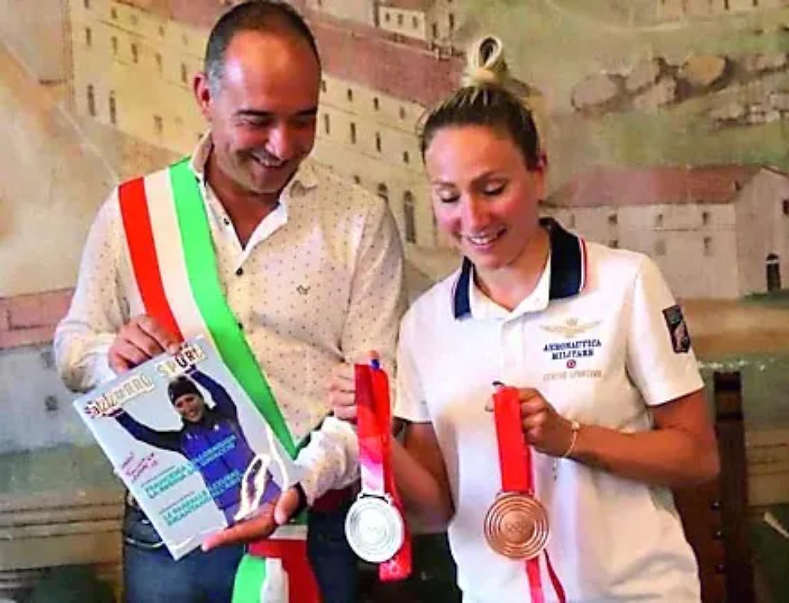 Dall&rsquo;ospitalit&agrave; di Allumiere all&rsquo;oro olimpico: Francesca Lollobrigida festeggiata nel paese collinare
