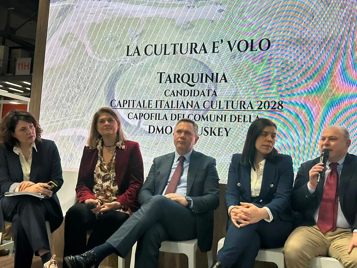 Tarquinia protagonista alla Bit con la candidatura a capitale della cultura 2028