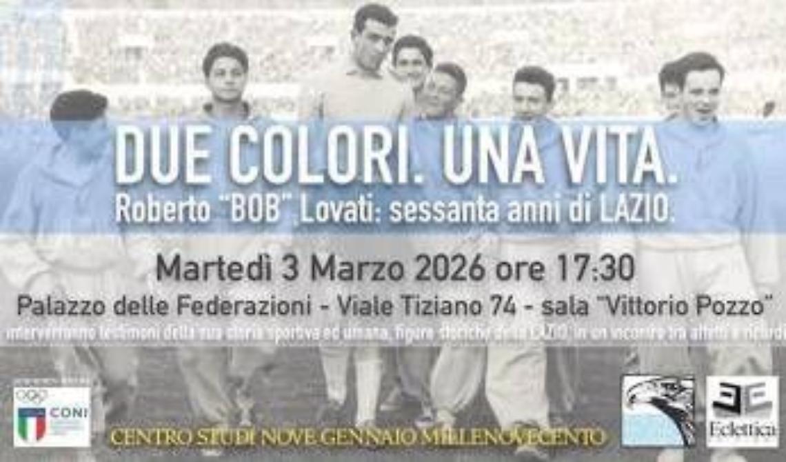 "Sessant'anni di Lazio", un libro per 'Bob' Lovati