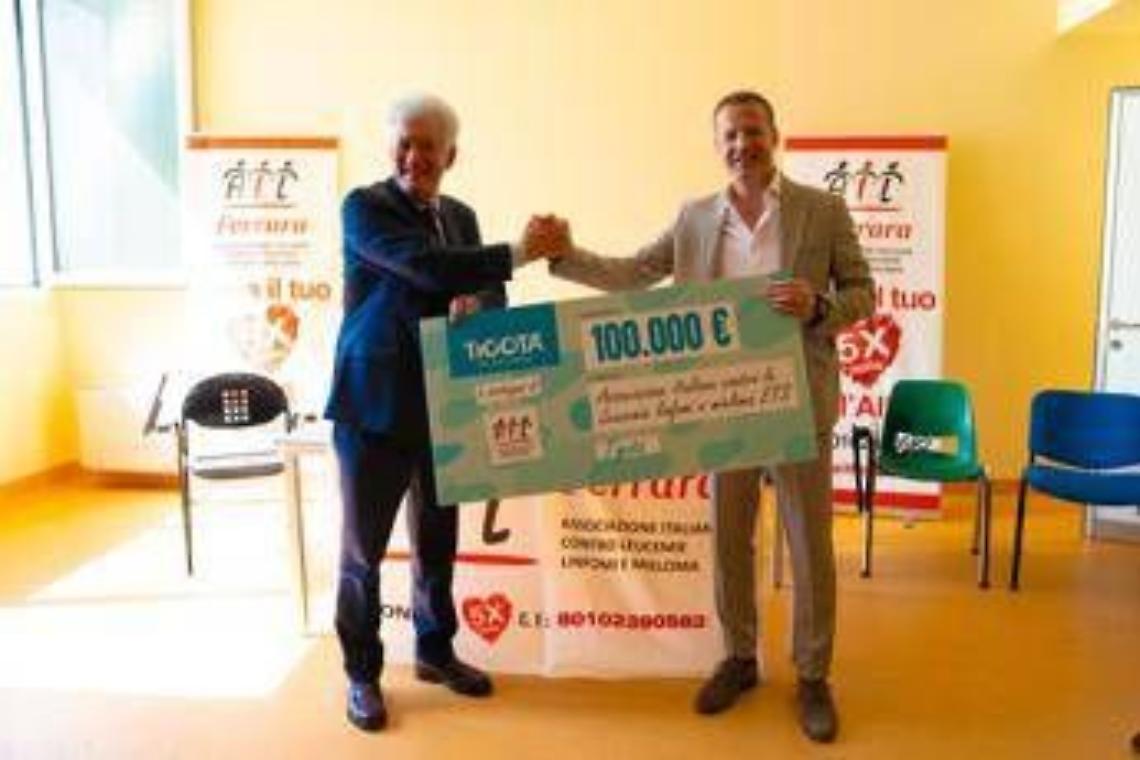 Cure domiciliari onco-ematologiche, Ail riceve 100mila euro da campagna Tigot&agrave;