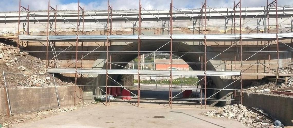 Il ponte che porta alla Quartaccia