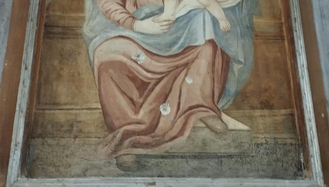 Tuscania: colpi d'arma da fuoco contro una chiesa