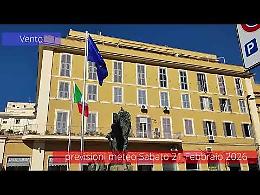 Previsioni del tempo di sabato 21 Febbraio 2026