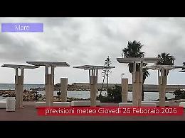 Previsioni del tempo di gioved&igrave; 26 Febbraio 2026