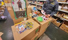 Gdf, sequestrati oltre 69.500 articoli non conformi