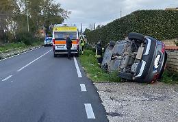 Scontro su via Doganale, due feriti
