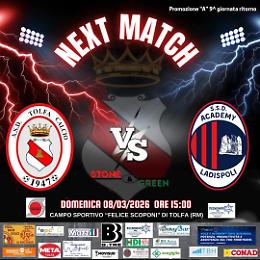 Monteneri decide il derby: il Tolfa "guarda" i playoff 
