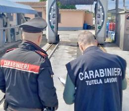 Autolavaggio sporco e pericoloso: multato il titolare