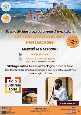 A Tolfa una serata tra storia, comunit&agrave; e futuro dei borghi