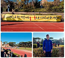 Andrea Tavella trionfa al "Mille di Miguel": primo posto alle Terme di Caracalla
