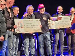 I Nomadi in campo per la raccolta fondi 
organizzata dall&rsquo;associazione Tempi Moderni 