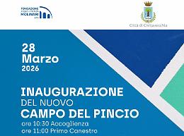 Campo da basket al Pincio, sabato l&rsquo;inaugurazione