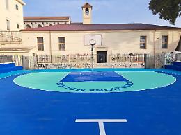 Campo basket Pincio, domani il primo canestro