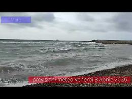 Previsioni del tempo di venerd&igrave; 3 Aprile 2026