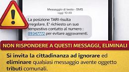Allerta truffe: finti messaggi Tari per svuotare il conto