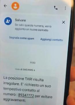Allerta truffa Tari a Santa Marinella: non rispondete!