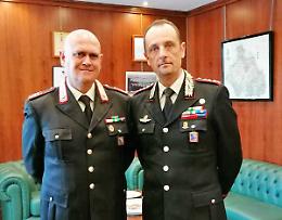 Il comandante di Grotte Santo Stefano, Vincenzo Foti va in pensione